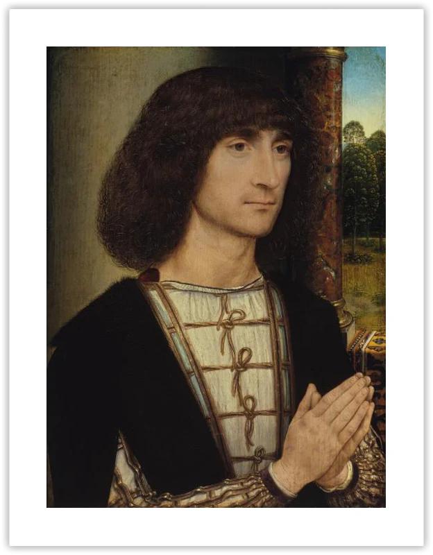 Retrato de un hombre joven orando (anverso) - Image 14