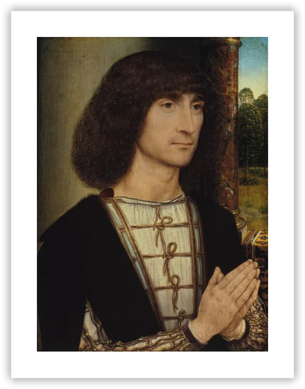 Retrato de un hombre joven orando (anverso) - Image 23