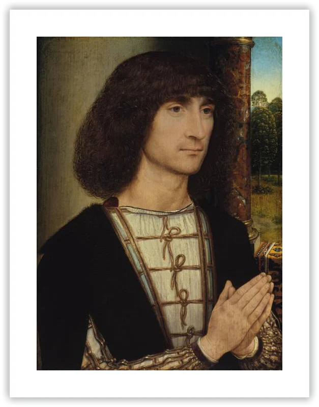Retrato de un hombre joven orando (anverso) - Image 28