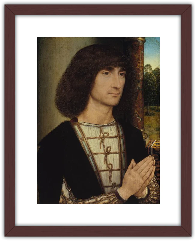 Retrato de un hombre joven orando (anverso) - Image 4