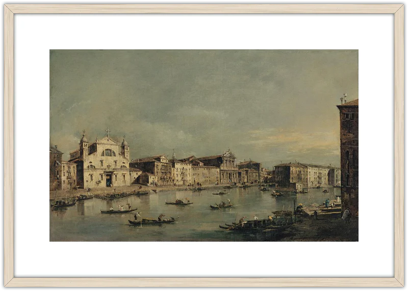 Vista del Canal Grande con Santa Lucia y Santa Maria di Nazareth - Image 11