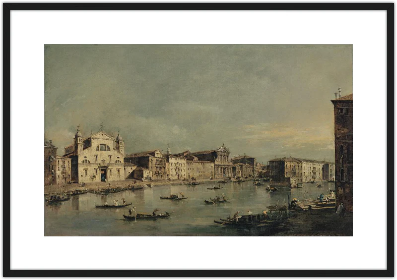 Vista del Canal Grande con Santa Lucia y Santa Maria di Nazareth - Image 17