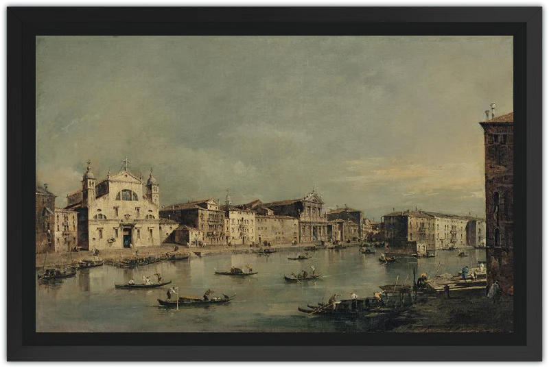 Vista del Canal Grande con Santa Lucia y Santa Maria di Nazareth - Image 27