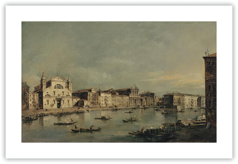 Vista del Canal Grande con Santa Lucia y Santa Maria di Nazareth - Image 28