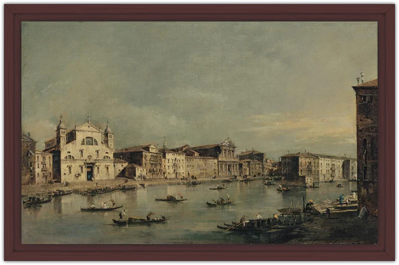 Vista del Canal Grande con Santa Lucia y Santa Maria di Nazareth - Image 31