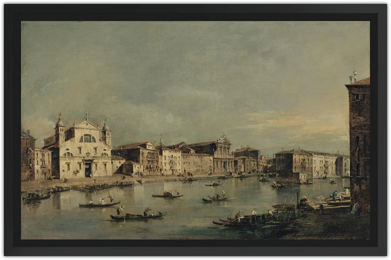 Vista del Canal Grande con Santa Lucia y Santa Maria di Nazareth - Image 32