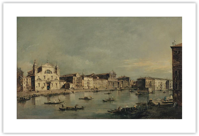 Vista del Canal Grande con Santa Lucia y Santa Maria di Nazareth - Image 33