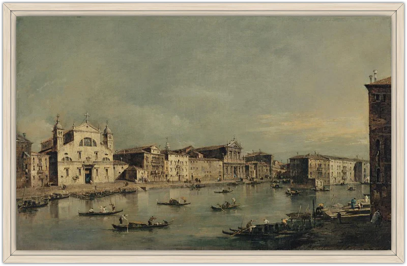 Vista del Canal Grande con Santa Lucia y Santa Maria di Nazareth - Image 35