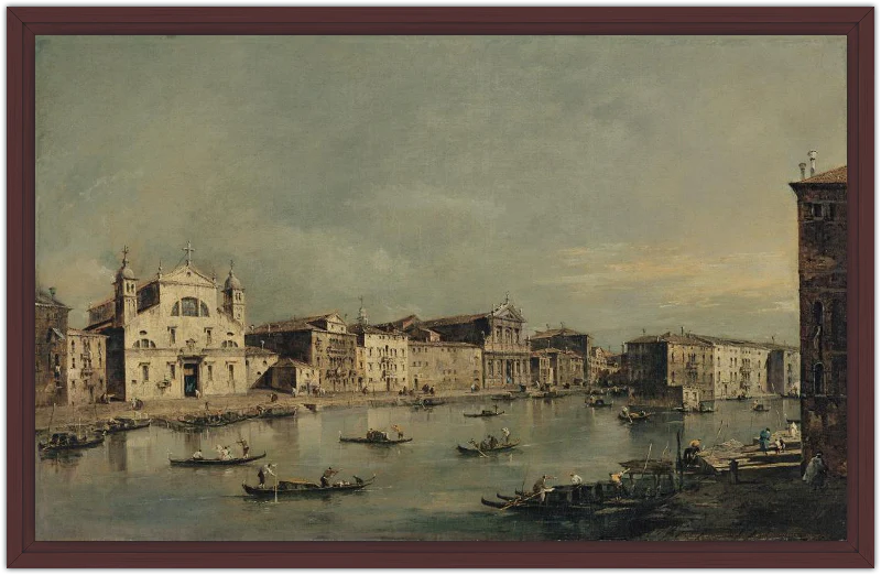 Vista del Canal Grande con Santa Lucia y Santa Maria di Nazareth - Image 36