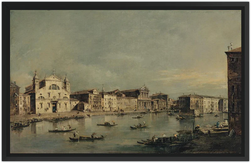 Vista del Canal Grande con Santa Lucia y Santa Maria di Nazareth - Image 37