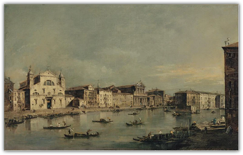 Vista del Canal Grande con Santa Lucia y Santa Maria di Nazareth - Image 39