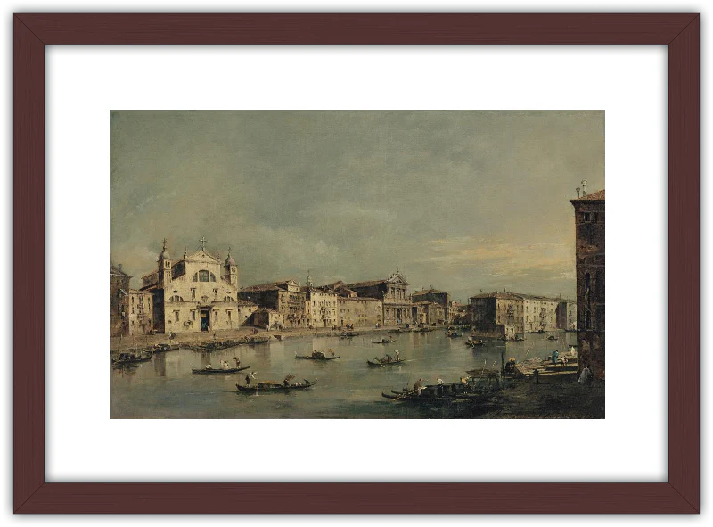 Vista del Canal Grande con Santa Lucia y Santa Maria di Nazareth - Image 4