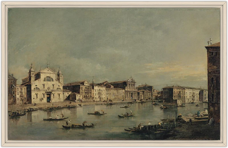Vista del Canal Grande con Santa Lucia y Santa Maria di Nazareth - Image 40