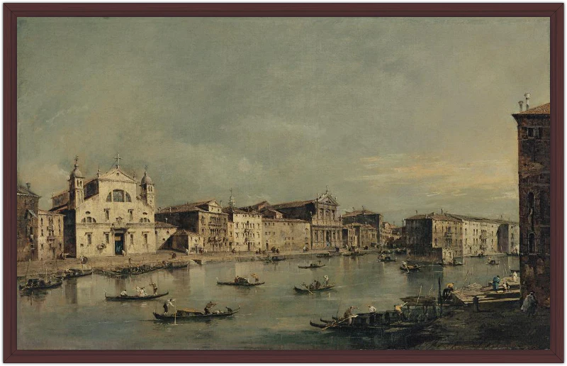 Vista del Canal Grande con Santa Lucia y Santa Maria di Nazareth - Image 46