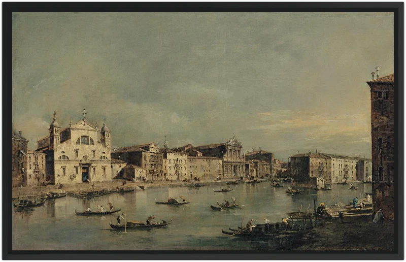 Vista del Canal Grande con Santa Lucia y Santa Maria di Nazareth - Image 47