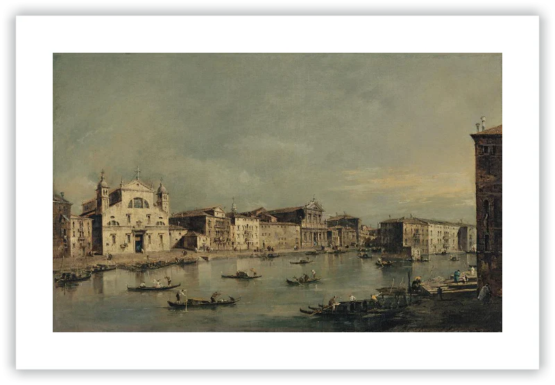 Vista del Canal Grande con Santa Lucia y Santa Maria di Nazareth - Image 53
