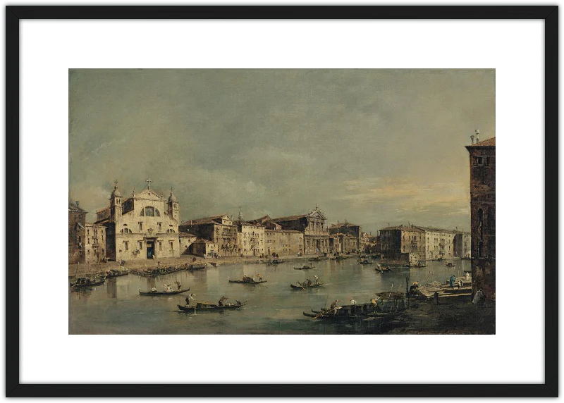 Vista del Canal Grande con Santa Lucia y Santa Maria di Nazareth - Image 60