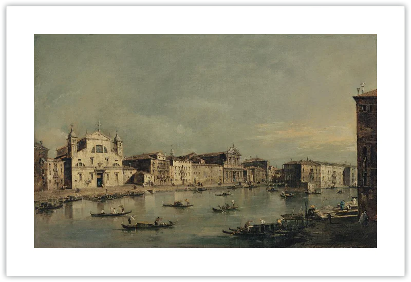Vista del Canal Grande con Santa Lucia y Santa Maria di Nazareth - Image 65