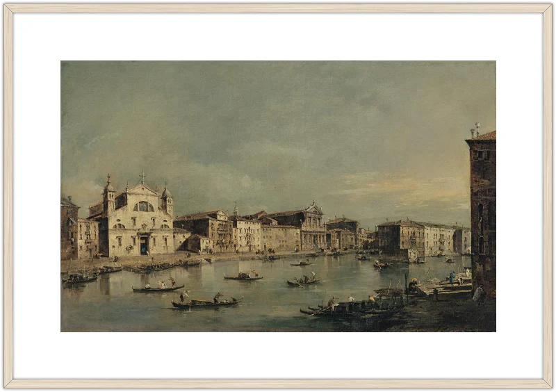 Vista del Canal Grande con Santa Lucia y Santa Maria di Nazareth - Image 66