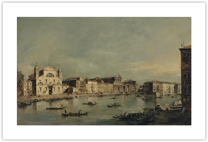 Vista del Canal Grande con Santa Lucia y Santa Maria di Nazareth - Image 69