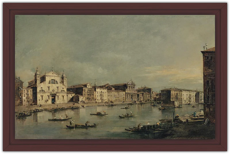Vista del Canal Grande con Santa Lucia y Santa Maria di Nazareth - Image 73