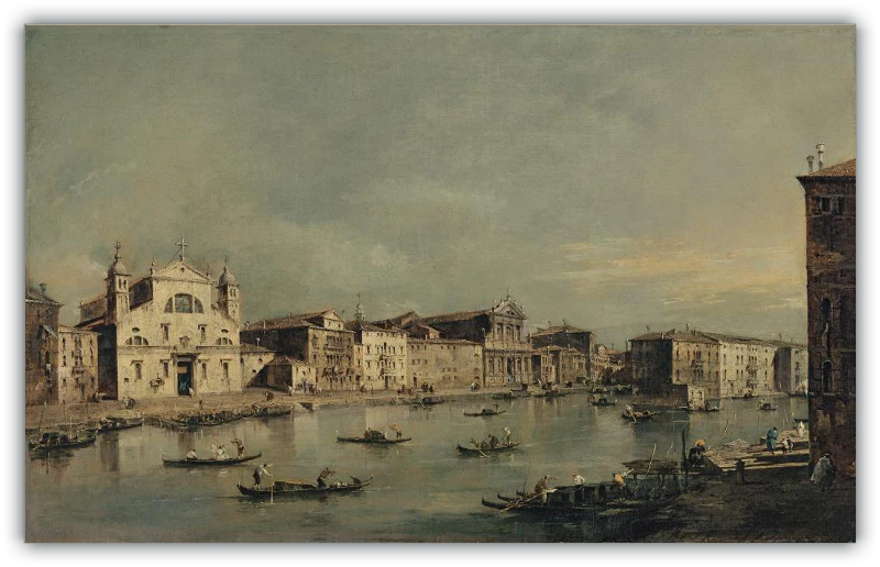 Vista del Canal Grande con Santa Lucia y Santa Maria di Nazareth - Image 76