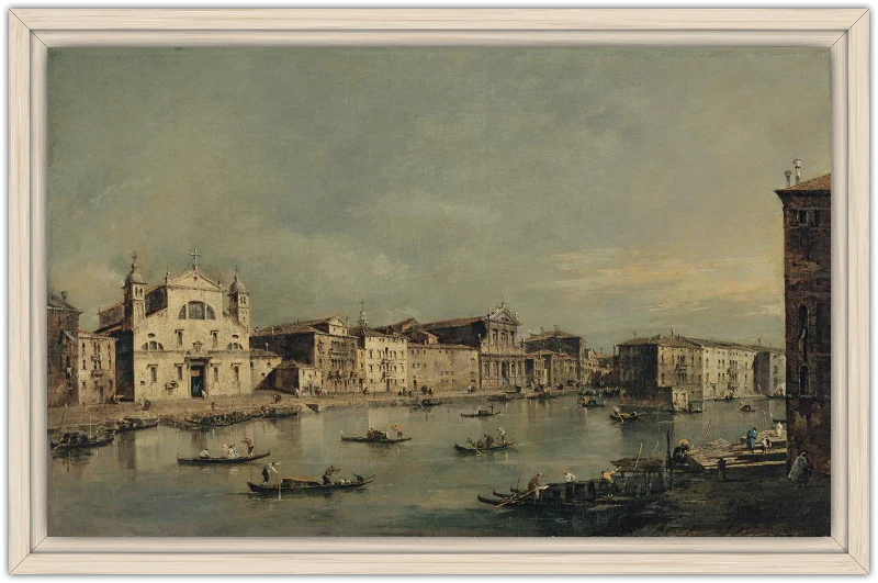Vista del Canal Grande con Santa Lucia y Santa Maria di Nazareth - Image 77