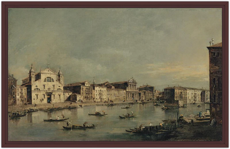 Vista del Canal Grande con Santa Lucia y Santa Maria di Nazareth - Image 88