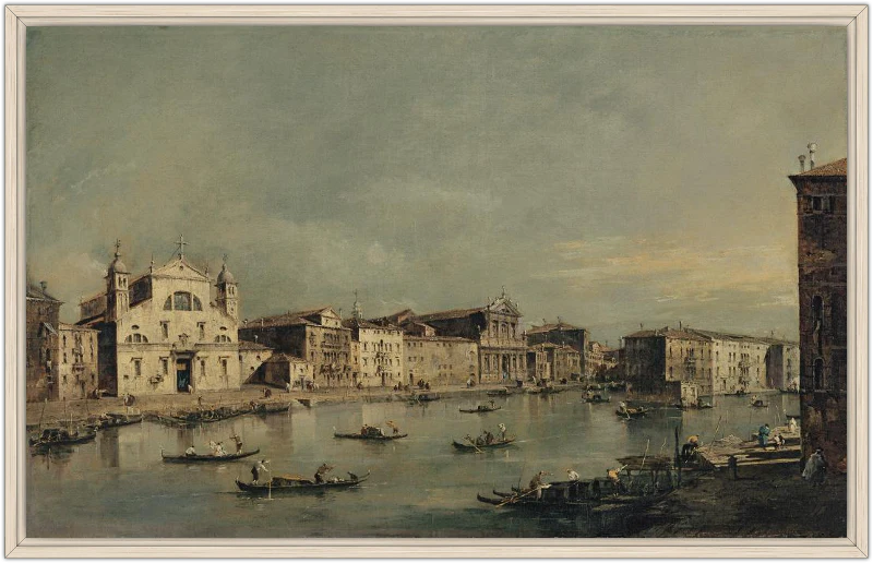 Vista del Canal Grande con Santa Lucia y Santa Maria di Nazareth - Image 92